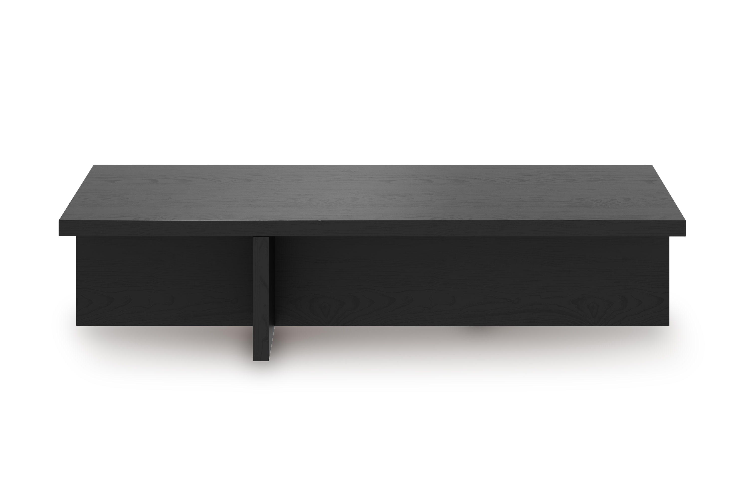 töreboda soffbord rektangulärt 120 cm svart trälook -