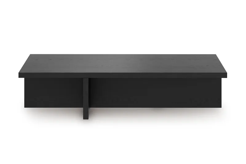 TÖREBODA Soffbord Rektangulärt 120 cm, Svart Trälook