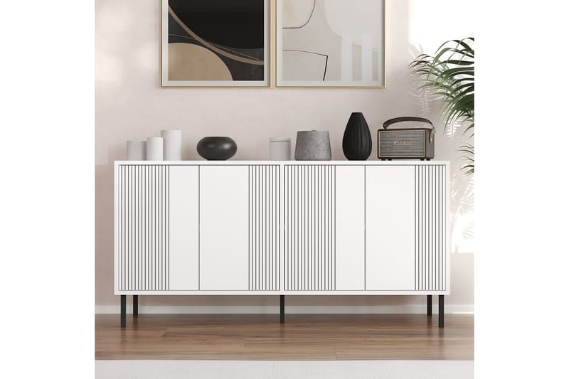 Trilo Konsollbord 150 cm - Vit - Möbler - Vardagsrum - Soffbord & vardagsrumsbord - Avlastningsbord & konsolbord