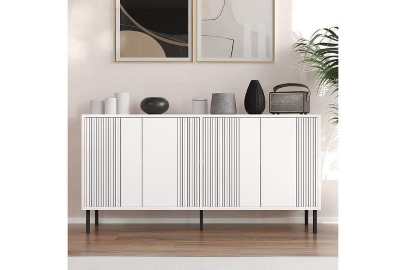 Trilo Konsollbord 150 cm - Vit - Möbler - Vardagsrum - Soffbord & vardagsrumsbord - Avlastningsbord & konsolbord