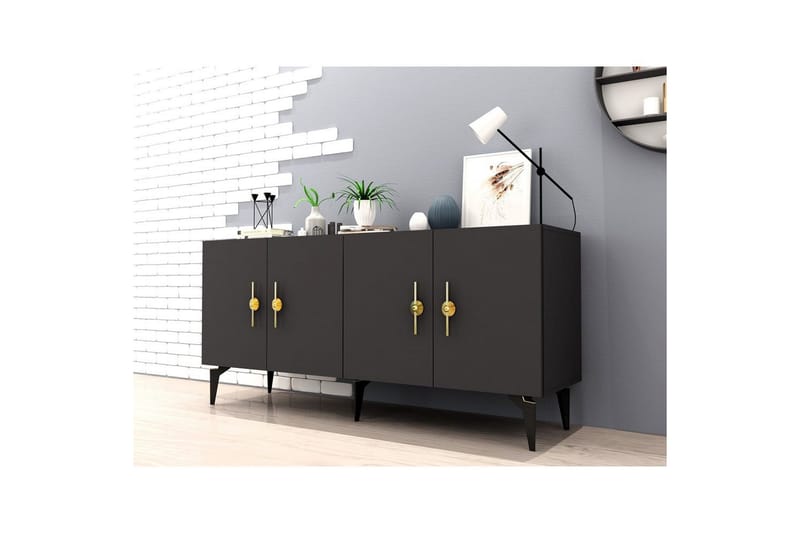 Ulmar Konsollbord 150 cm - Antracit - Möbler - Vardagsrum - Soffbord & vardagsrumsbord - Avlastningsbord & konsolbord
