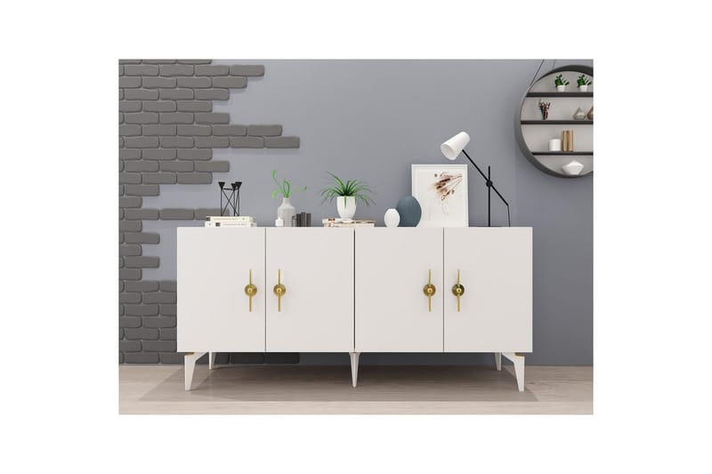 Ulmar Konsollbord 150 cm - Vit - Möbler - Vardagsrum - Soffbord & vardagsrumsbord - Avlastningsbord & konsolbord