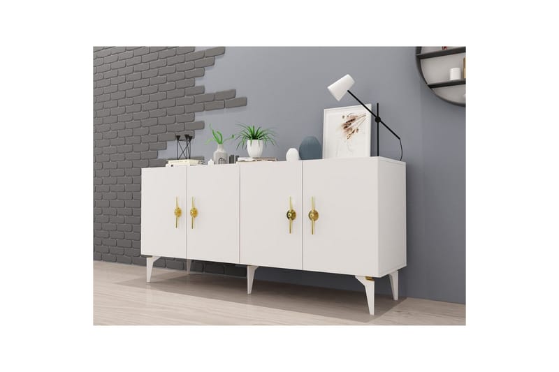 Ulmar Konsollbord 150 cm - Vit - Möbler - Vardagsrum - Soffbord & vardagsrumsbord - Avlastningsbord & konsolbord