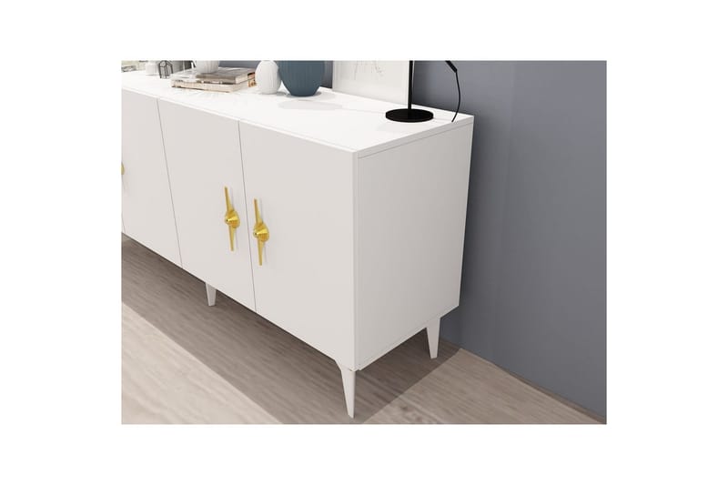 Ulmar Konsollbord 150 cm - Vit - Möbler - Vardagsrum - Soffbord & vardagsrumsbord - Avlastningsbord & konsolbord
