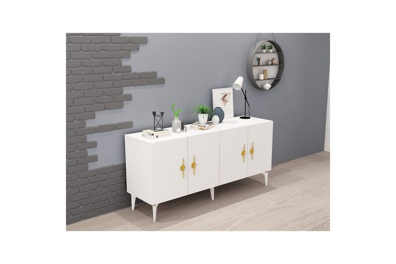 Ulmar Konsollbord 150 cm - Vit - Möbler - Vardagsrum - Soffbord & vardagsrumsbord - Avlastningsbord & konsolbord