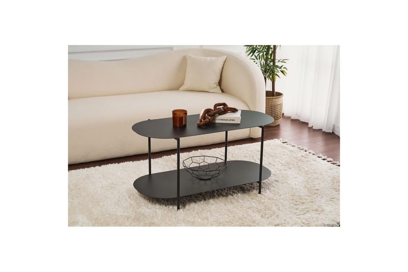 Ulvo Soffbord 100 cm - Svart - Möbler - Vardagsrum - Soffbord & vardagsrumsbord - Soffbord