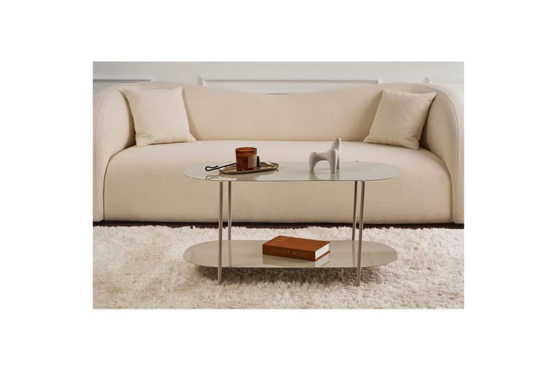 Ulvo Soffbord 100 cm - Taupe - Möbler - Vardagsrum - Soffbord & vardagsrumsbord - Soffbord