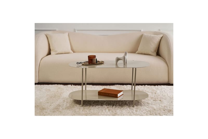 Ulvo Soffbord 100 cm - Taupe - Möbler - Vardagsrum - Soffbord & vardagsrumsbord - Soffbord