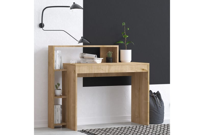 UMA Skrivbord 95x45 cm Brun - Möbler - Hemmakontor - Skrivbord