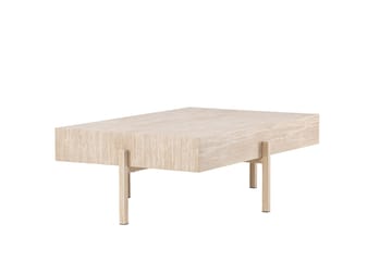 Vadholmen Soffbord 130x82 cm Rektangulär - Whitewash - Möbler - Vardagsrum - Soffbord & vardagsrumsbord - Soffbord