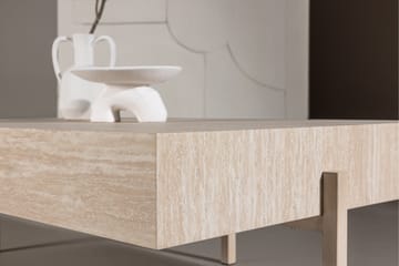 Vadholmen Soffbord 130x82 cm Rektangulär - Whitewash - Möbler - Vardagsrum - Soffbord & vardagsrumsbord - Soffbord