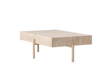 Vadholmen Soffbord 130x82 cm Rektangulär - Whitewash - Möbler - Vardagsrum - Soffbord & vardagsrumsbord - Soffbord