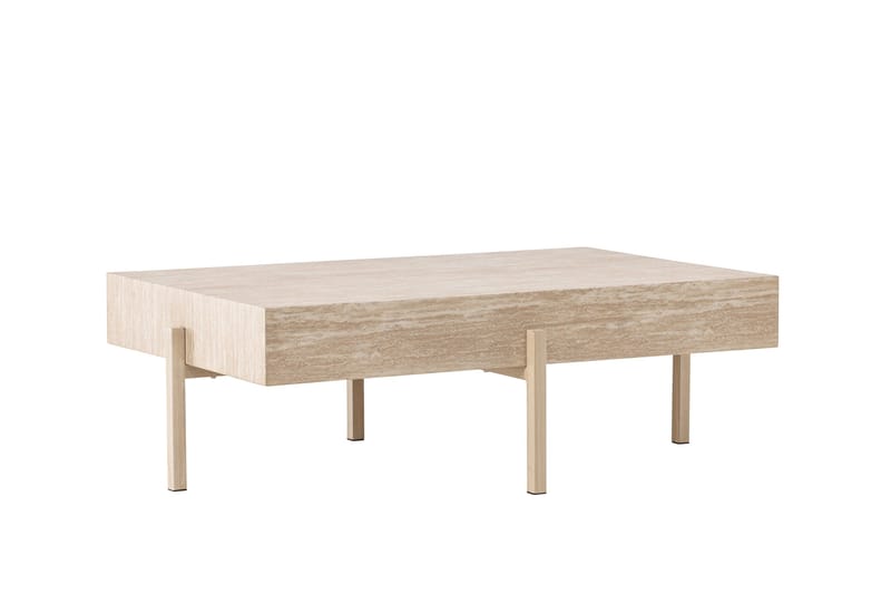 Vadholmen Soffbord 130x82 cm Rektangulär - Whitewash - Möbler - Vardagsrum - Soffbord & vardagsrumsbord - Soffbord
