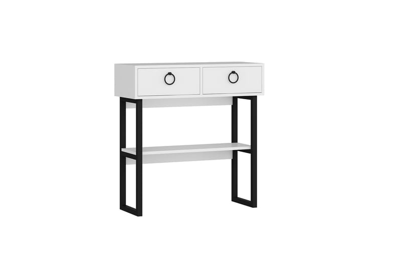 VALERI Konsollbord 90x90 cm Vit - Möbler - Vardagsrum - Soffbord & vardagsrumsbord - Avlastningsbord & konsolbord
