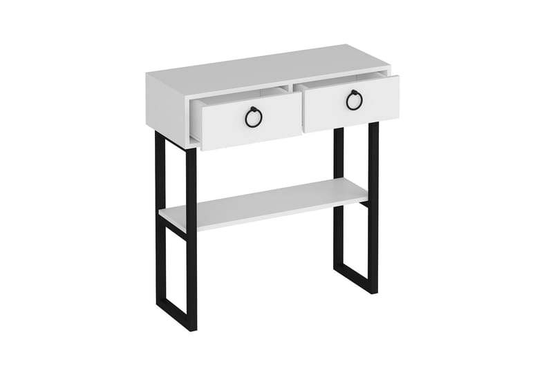 VALERI Konsollbord 90x90 cm Vit - Möbler - Vardagsrum - Soffbord & vardagsrumsbord - Avlastningsbord & konsolbord
