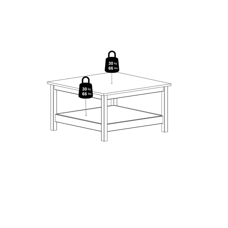 Vallvidera Soffbord 81 cm - Möbler - Vardagsrum - Soffbord & vardagsrumsbord - Soffbord
