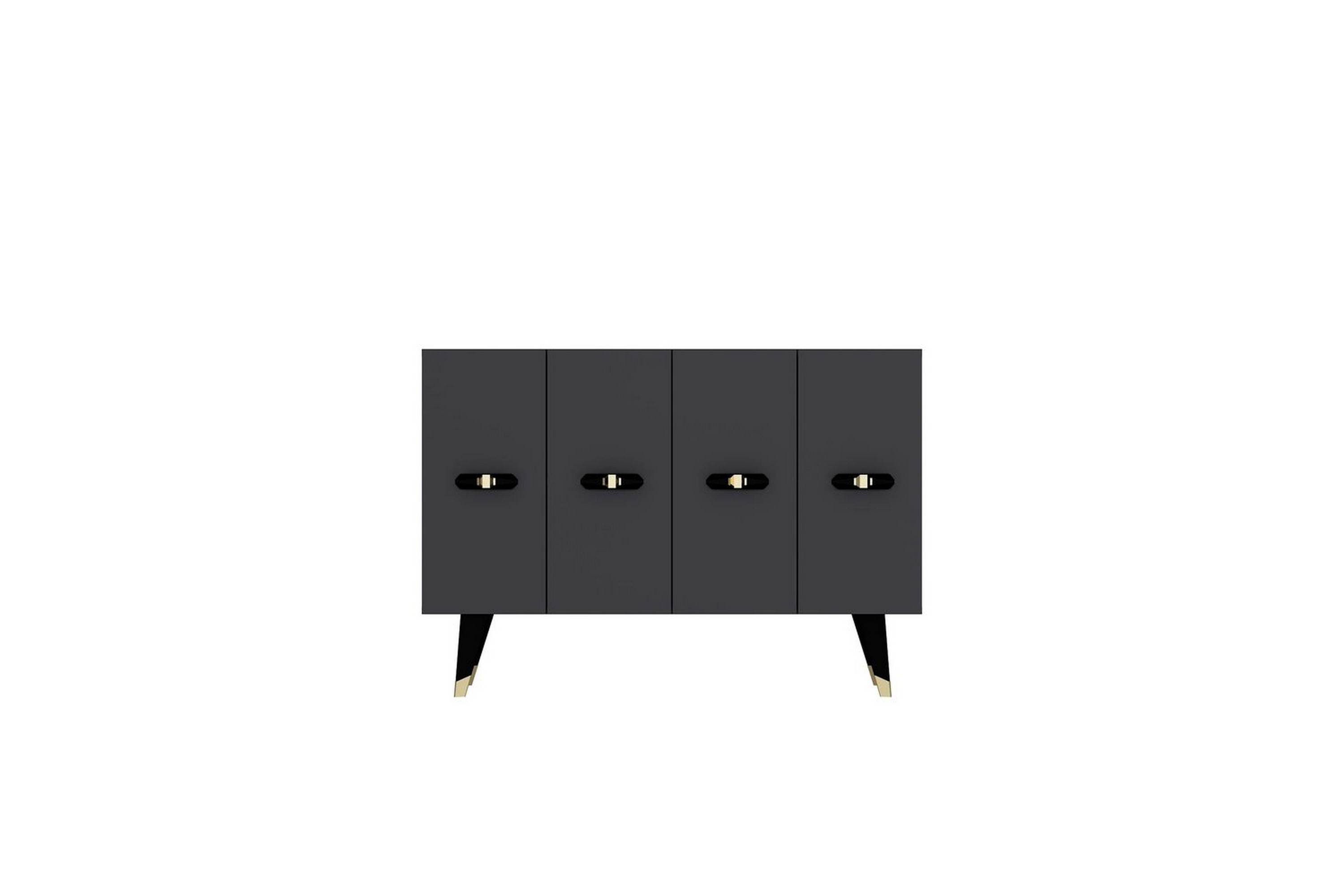 varen konsollbord 120 cm - guld/antracit