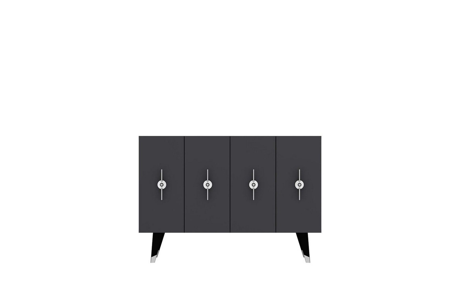 varen konsollbord 120 cm - silver/antracit