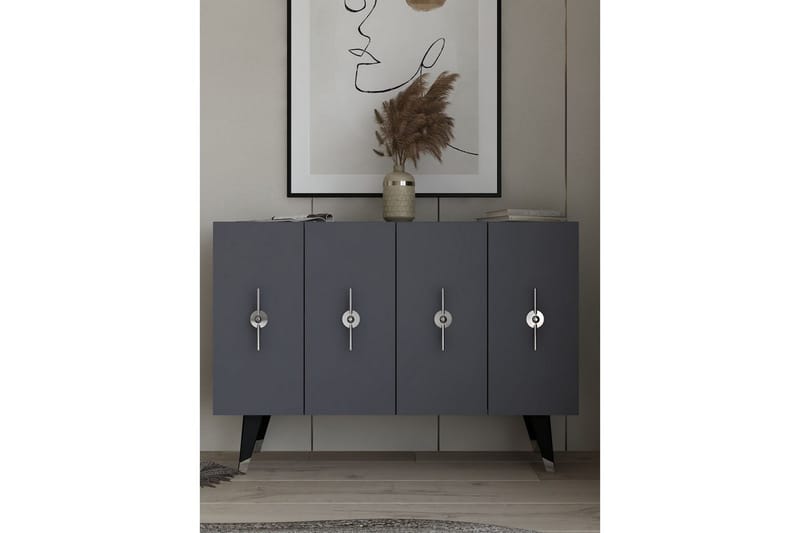 Varen Konsollbord 120 cm - Silver/Antracit - Möbler - Vardagsrum - Soffbord & vardagsrumsbord - Avlastningsbord & konsolbord