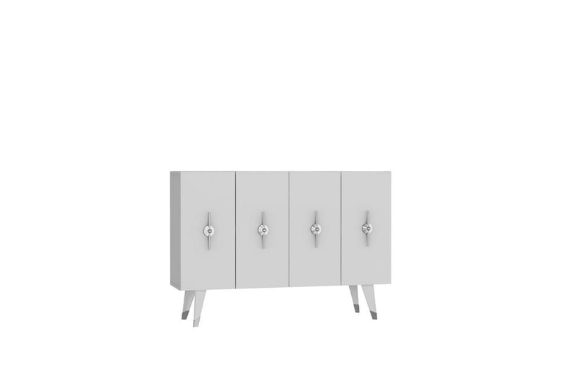 Varen Konsollbord 120 cm - Silver/Vit - Möbler - Vardagsrum - Soffbord & vardagsrumsbord - Avlastningsbord & konsolbord