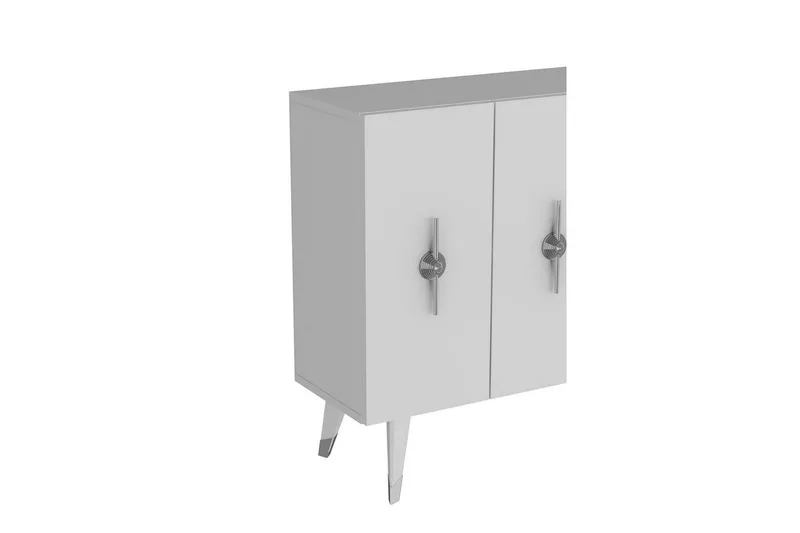 Varen Konsollbord 120 cm - Silver/Vit - Möbler - Vardagsrum - Soffbord & vardagsrumsbord - Avlastningsbord & konsolbord