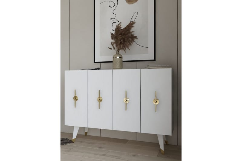 Varen Konsollbord 120 cm - Vit - Möbler - Vardagsrum - Soffbord & vardagsrumsbord - Avlastningsbord & konsolbord