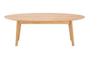 Velo Soffbord Oval 130 cm i trä - Ek - Möbler - Vardagsrum - Soffbord & vardagsrumsbord - Soffbord