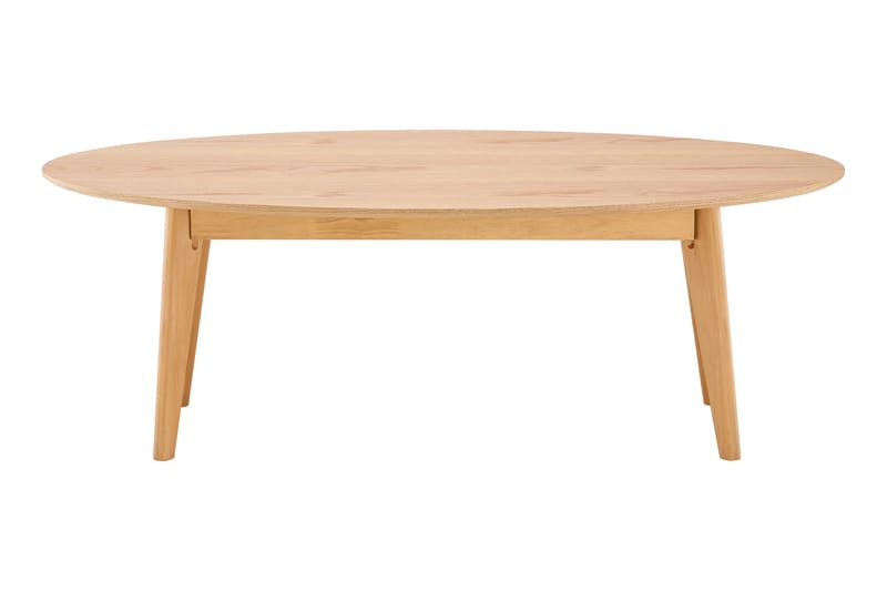 Velo Soffbord Oval 130 cm i trä - Ek - Möbler - Vardagsrum - Soffbord & vardagsrumsbord - Soffbord