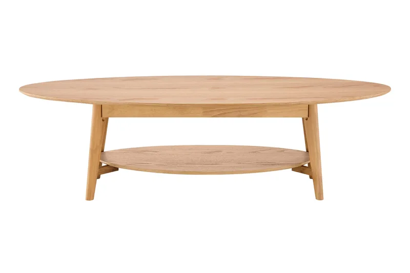 Velo Soffbord Oval 160 cm i trä - Ek - Möbler - Vardagsrum - Soffbord & vardagsrumsbord - Soffbord