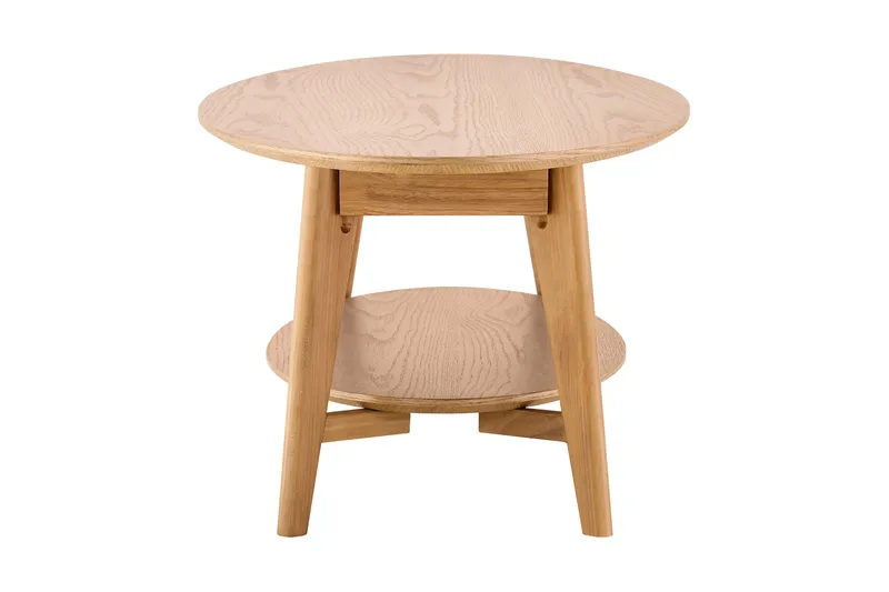 Velo Soffbord Oval 160 cm i trä - Ek - Möbler - Vardagsrum - Soffbord & vardagsrumsbord - Soffbord