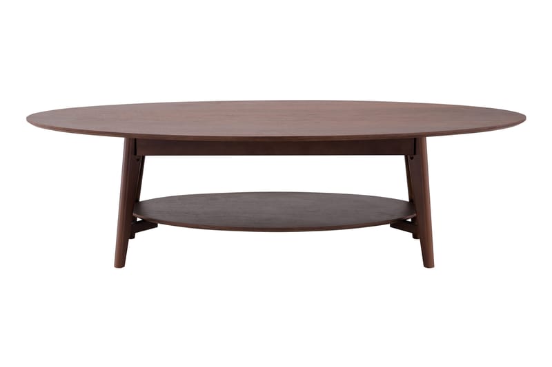 Velo Soffbord Oval 160 cm i trä - Valnöt - Möbler - Vardagsrum - Soffbord & vardagsrumsbord - Soffbord