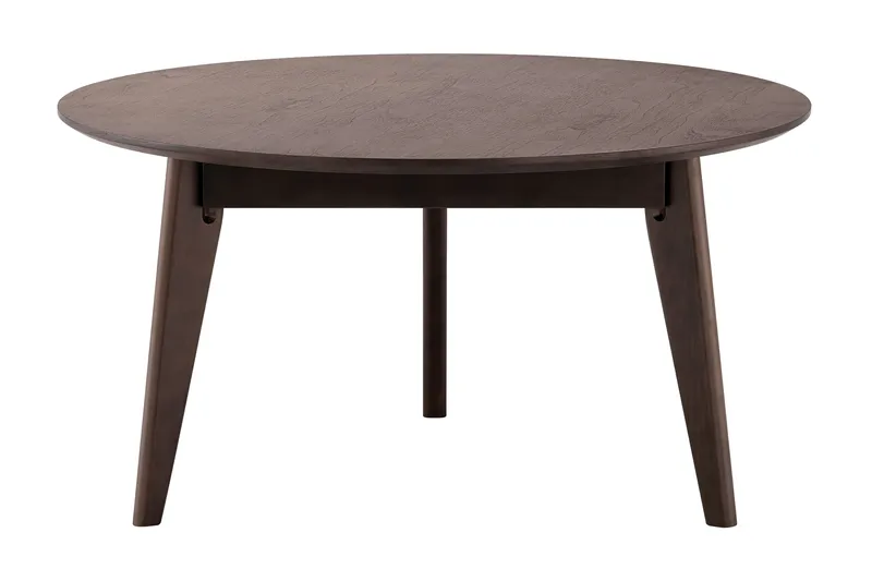 Velo Soffbord Rund 85 cm Massivt trä - Rökt ek - Möbler - Vardagsrum - Soffbord & vardagsrumsbord - Soffbord