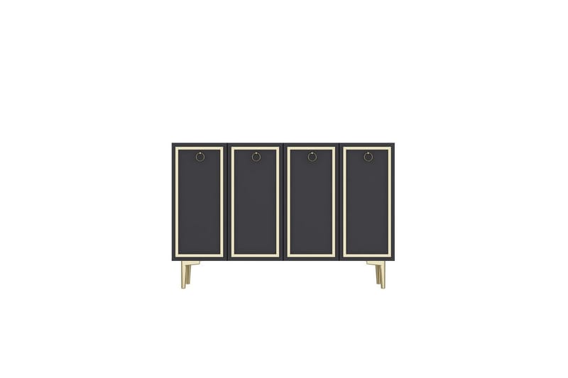Velorae Konsollbord 120 cm - Antracit/Guld - Möbler - Vardagsrum - Soffbord & vardagsrumsbord - Avlastningsbord & konsolbord