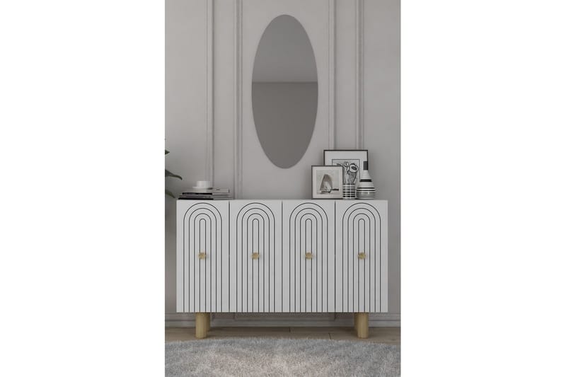 Velorae Konsollbord 120 cm - Vit - Möbler - Vardagsrum - Soffbord & vardagsrumsbord - Avlastningsbord & konsolbord