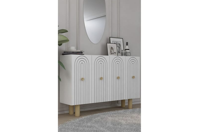 Velorae Konsollbord 120 cm - Vit - Möbler - Vardagsrum - Soffbord & vardagsrumsbord - Avlastningsbord & konsolbord