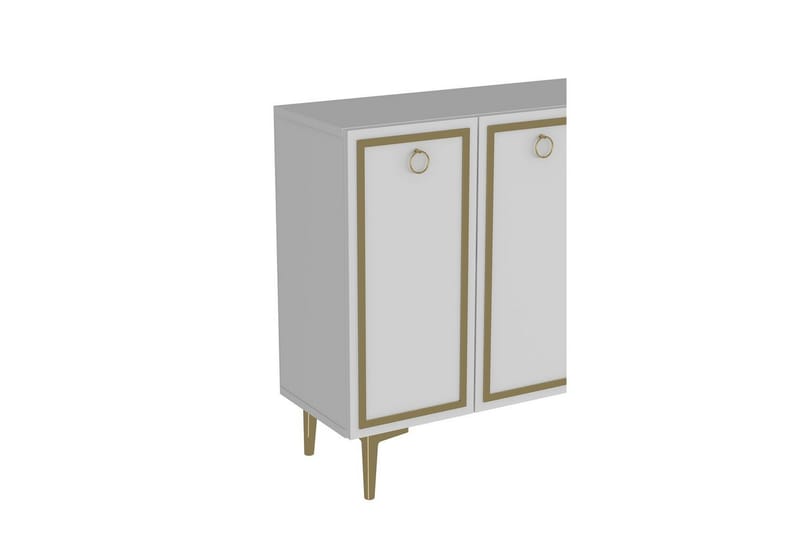 Velorae Konsollbord 120 cm - Vit/Guld - Möbler - Vardagsrum - Soffbord & vardagsrumsbord - Avlastningsbord & konsolbord