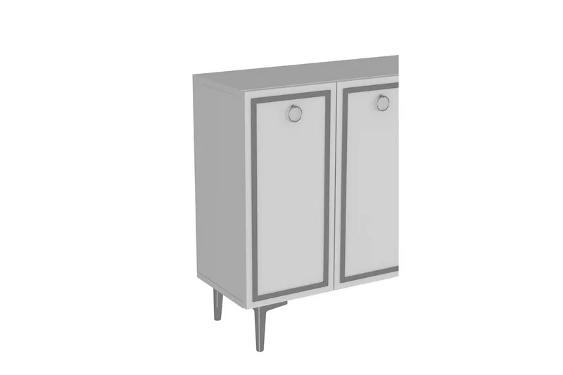 Velorae Konsollbord 120 cm - Vit/Silver - Möbler - Vardagsrum - Soffbord & vardagsrumsbord - Avlastningsbord & konsolbord