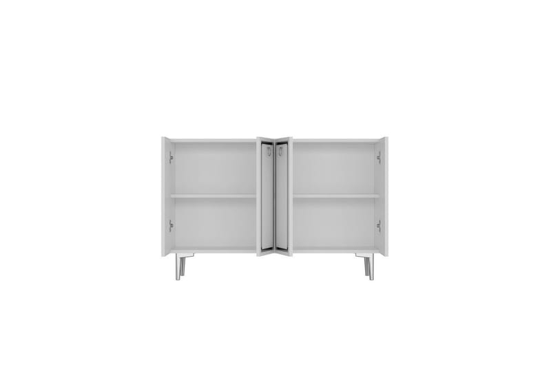 Velorae Konsollbord 120 cm - Vit/Silver - Möbler - Vardagsrum - Soffbord & vardagsrumsbord - Avlastningsbord & konsolbord