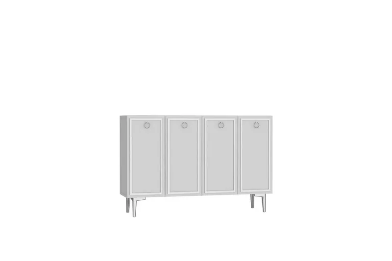 Velorae Konsollbord 120 cm - Vit/Silver - Möbler - Vardagsrum - Soffbord & vardagsrumsbord - Avlastningsbord & konsolbord