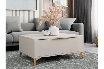 Vemdalen Soffbord 104 cm - Sand beige - Möbler - Vardagsrum - Soffbord & vardagsrumsbord - Soffbord