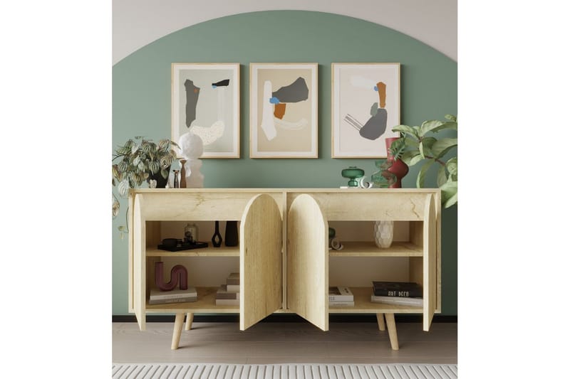 Venezia Konsollbord 150 cm - Brun - Möbler - Vardagsrum - Soffbord & vardagsrumsbord - Avlastningsbord & konsolbord