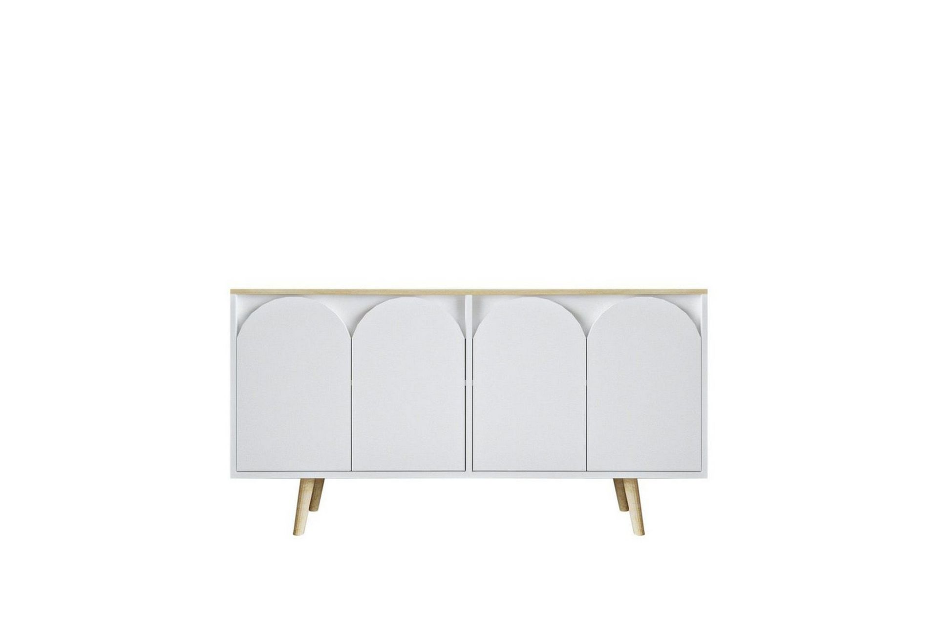 Venezia Konsollbord 150 cm - Brun/Vit