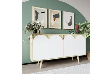 Venezia Konsollbord 150 cm - Brun/Vit - Möbler - Vardagsrum - Soffbord & vardagsrumsbord - Avlastningsbord & konsolbord