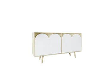 Venezia Konsollbord 150 cm - Brun/Vit - Möbler - Vardagsrum - Soffbord & vardagsrumsbord - Avlastningsbord & konsolbord