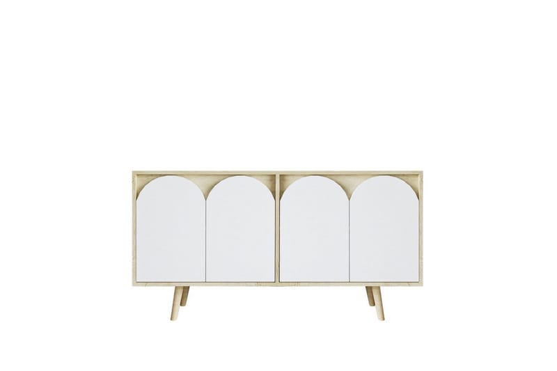 Venezia Konsollbord 150 cm - Brun/Vit - Möbler - Vardagsrum - Soffbord & vardagsrumsbord - Avlastningsbord & konsolbord