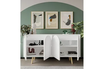 Venezia Konsollbord 150x150 cm - Vit - Möbler - Vardagsrum - Soffbord & vardagsrumsbord - Avlastningsbord & konsolbord