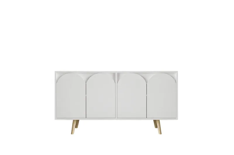 Venezia Konsollbord 150x150 cm - Vit - Möbler - Vardagsrum - Soffbord & vardagsrumsbord - Avlastningsbord & konsolbord