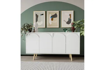 Venezia Konsollbord 150x150 cm - Vit - Möbler - Vardagsrum - Soffbord & vardagsrumsbord - Avlastningsbord & konsolbord