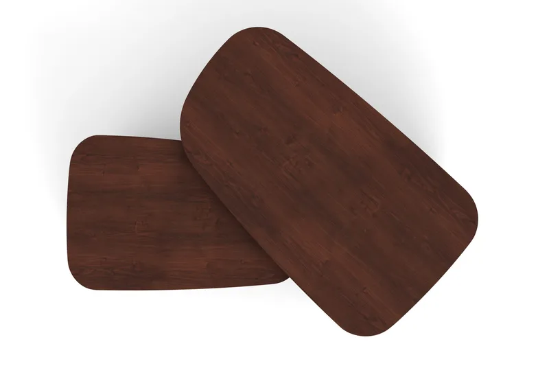 Vento Satsbord Soffbord 120x70 cm + 90x60 cm - Valnöt - Möbler - Vardagsrum - Soffbord & vardagsrumsbord - Soffbord