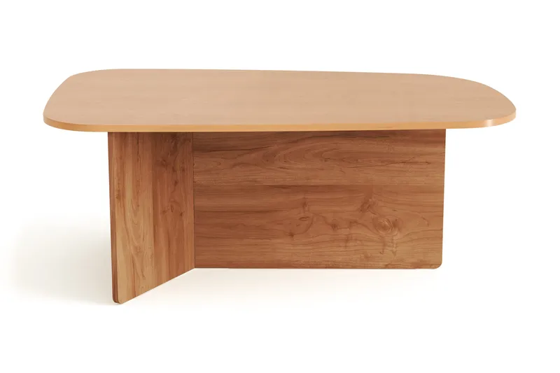 Vento Soffbord 120x70 cm ovalt i trä - Ek - Möbler - Vardagsrum - Soffbord & vardagsrumsbord - Soffbord
